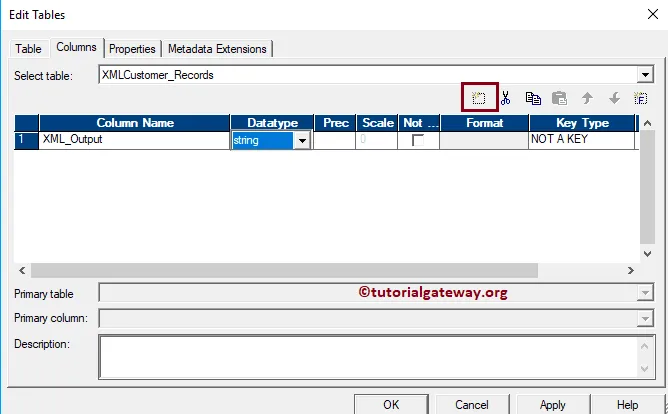 XML Generator Transformation in Informatica 6