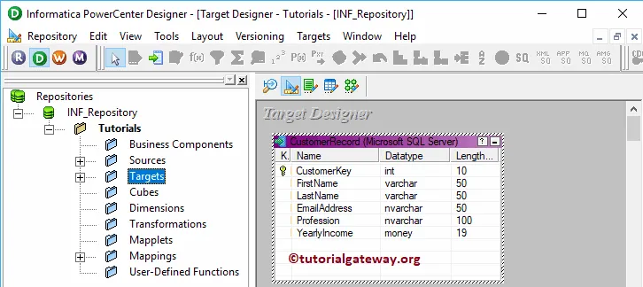 XML Parser Transformation in Informatica 10