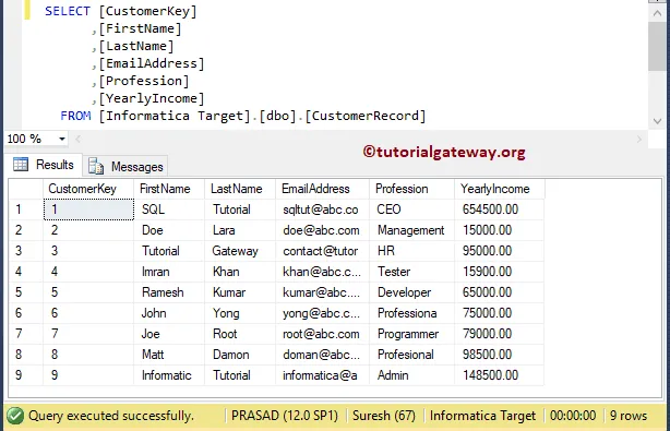 XML Parser Transformation in Informatica 32