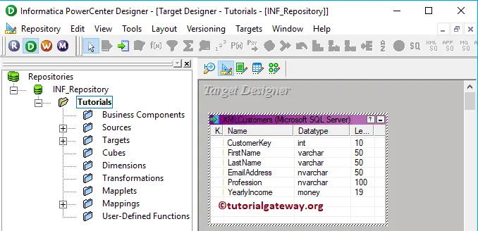 XML Source Qualifier in Informatica 9