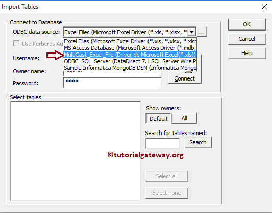 Excel Source in Informatica 6