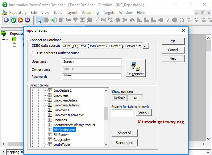 Load Data From Text File to SQL Server in Informatica 10