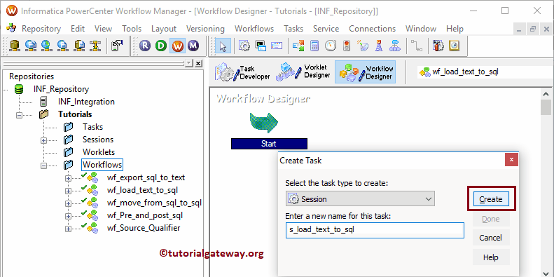 Load Data From Text File to SQL Server in Informatica 19