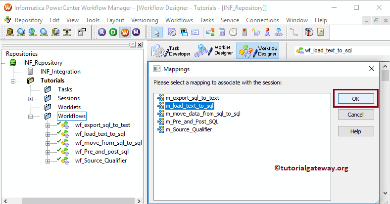 Load Data From Text File to SQL Server in Informatica 20