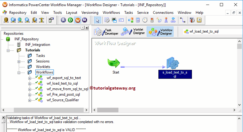 Load Data From Text File to SQL Server in Informatica 28