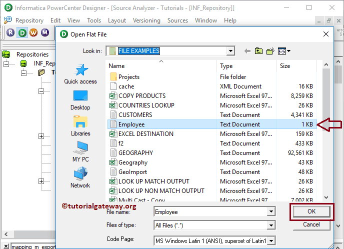 Load Data From Text File to SQL Server in Informatica 4