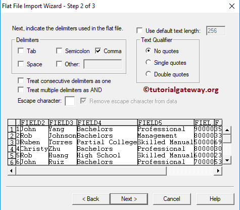 Load Data From Text File to SQL Server in Informatica 6