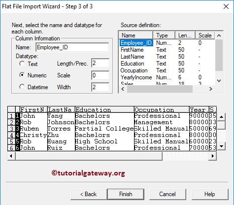 Load Data From Text File to SQL Server in Informatica 7