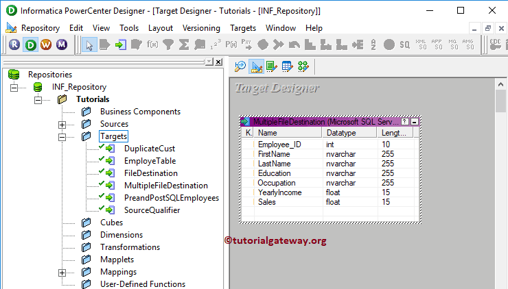 Load Multiple Text Files into SQL Server in Informatica 15