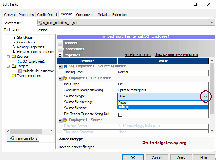 Load Multiple Text Files into SQL Server in Informatica 30