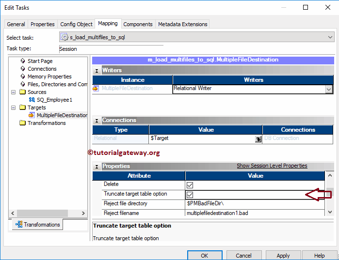 Load Multiple Text Files into SQL Server in Informatica 35