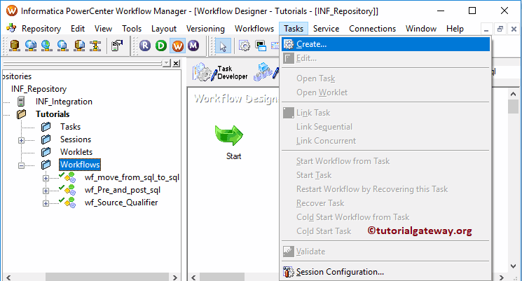 Move Data from SQL Server to another in Informatica 14